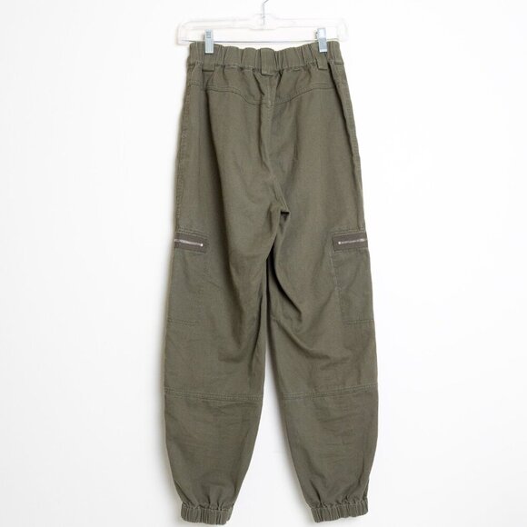 ✨ ARITZIA TNA Cargo Jogger Utility Cotton Twill Khaki Mossy Stone Green - Picture 5 of 15